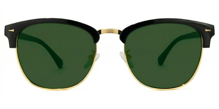 Lasha Black Browline Sunglasses
