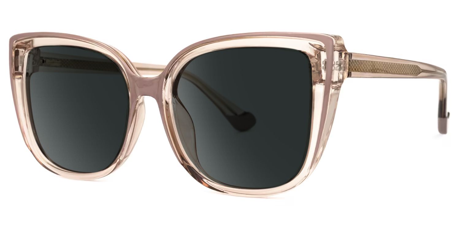 Fenn Cat Eye Brown Sunglasses for Women & Men | ZEELOOL CA1