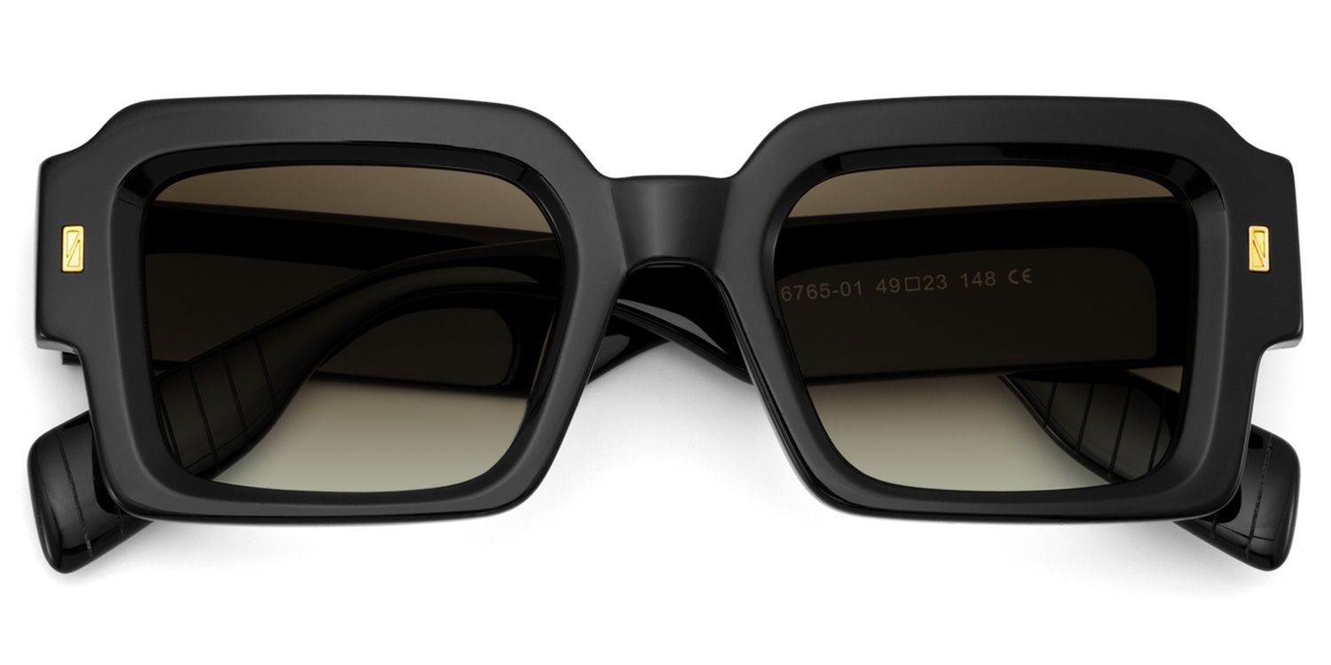 Bobbee Black Frame Sunglasses with Square Style | ZEELOOL CA1