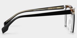 Misty Black Square Glasses3
