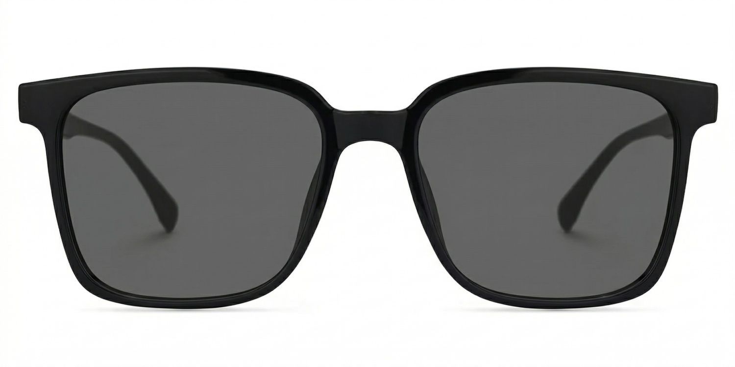 Contreras Square Black Sunglasses for Women & Men | ZEELOOL CA0
