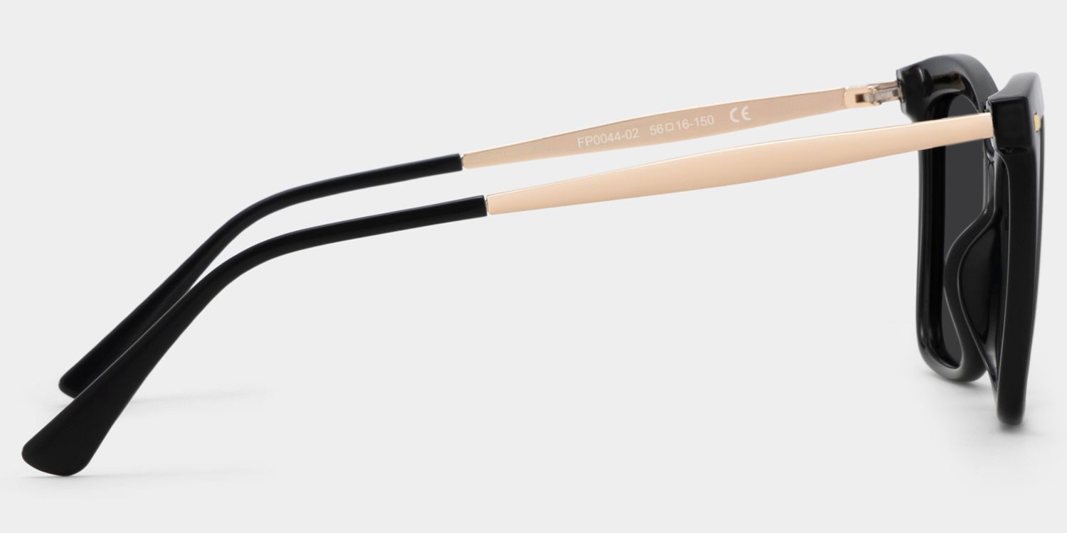 Isaebella Tr90 Black Frame Sunglasses | ZEELOOL CA3