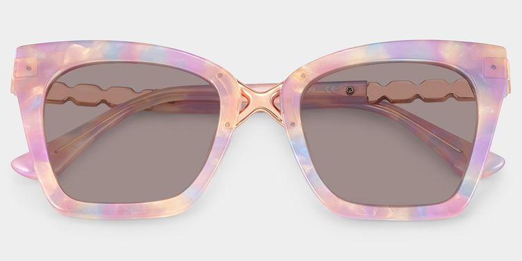 Darlyn Pink Cat eye Sunglasses