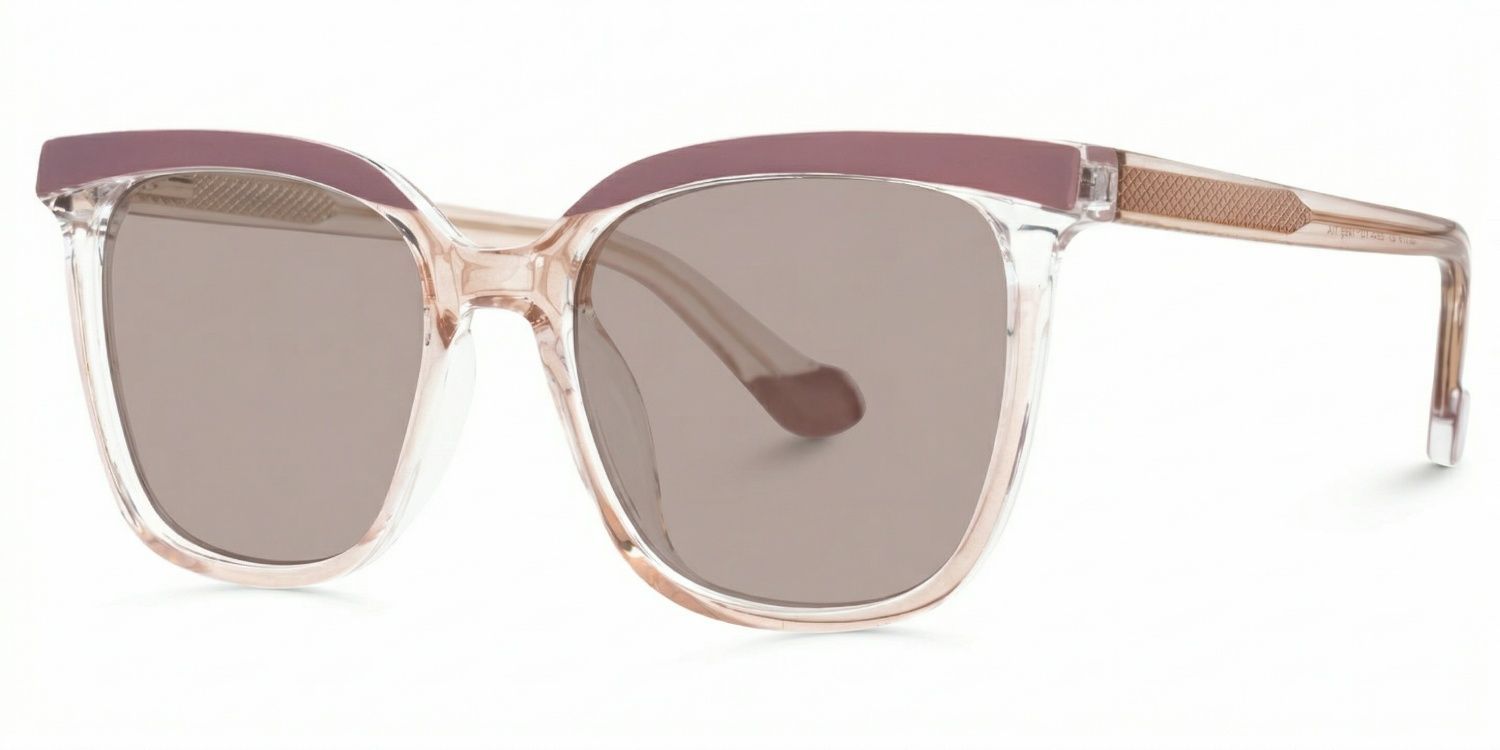 Tawana Purple Cat Eye Sunglasses to Frame Your Face | ZEELOOL CA1