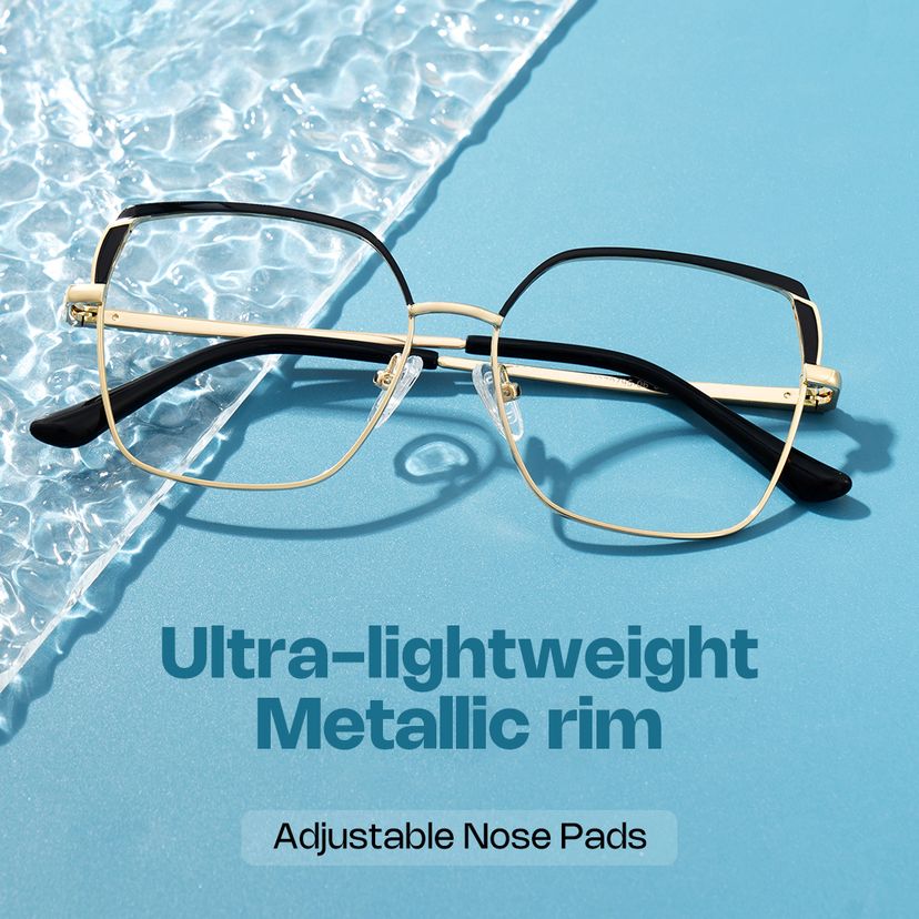 Shayla Black Square Glasses