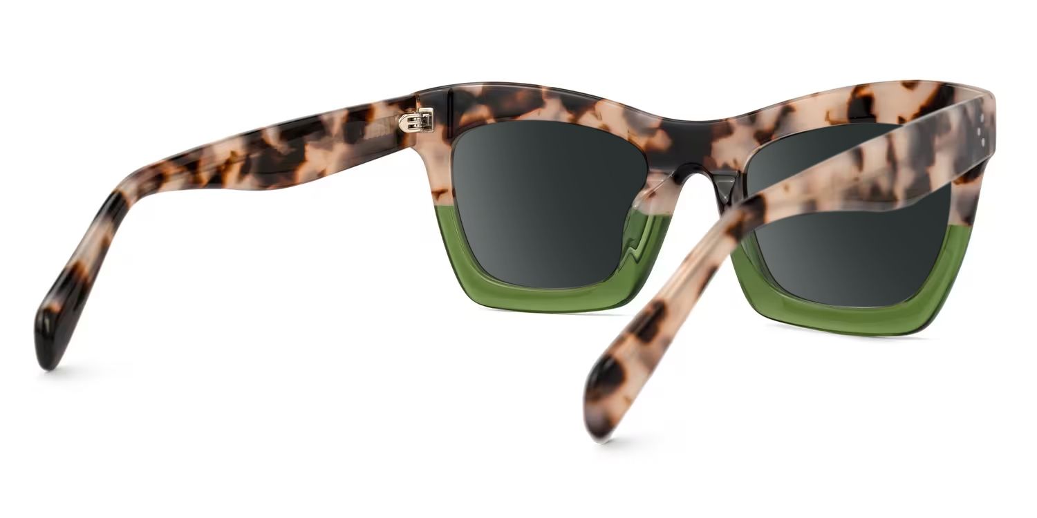 Benitez Two-Tone Frame Sunglasses with Square Style | ZEELOOL CA3