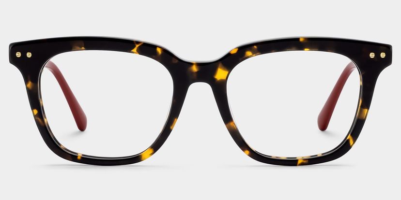 Angela Tortoise Square Glasses