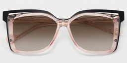 Twolla Beige Square Sunglasses1