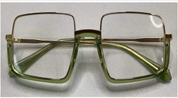 Myriam Square Gray Glasses0