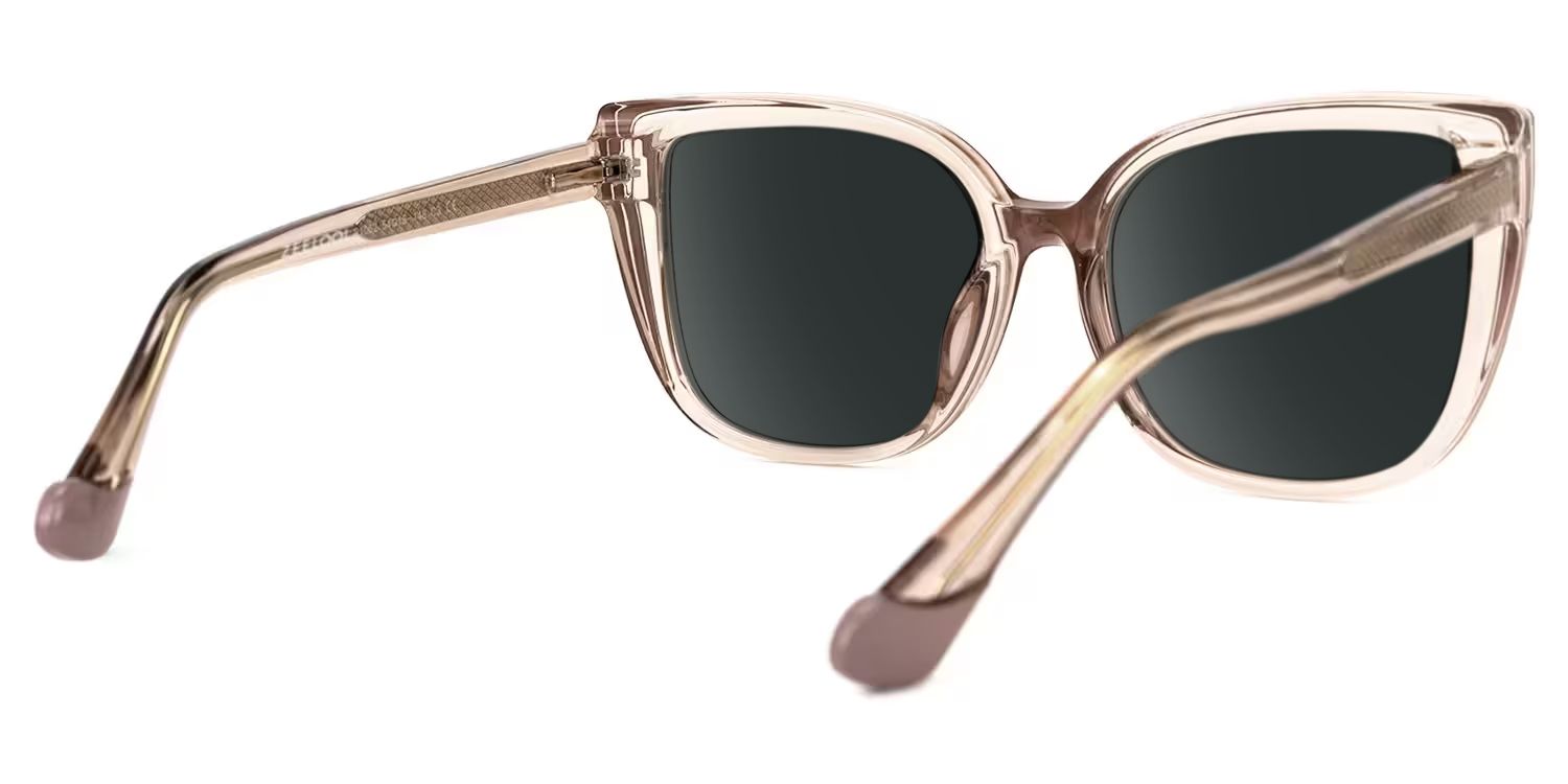 Fenn Cat Eye Brown Sunglasses for Women & Men | ZEELOOL CA3