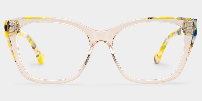 Maple Yellow Butterfly Glasses