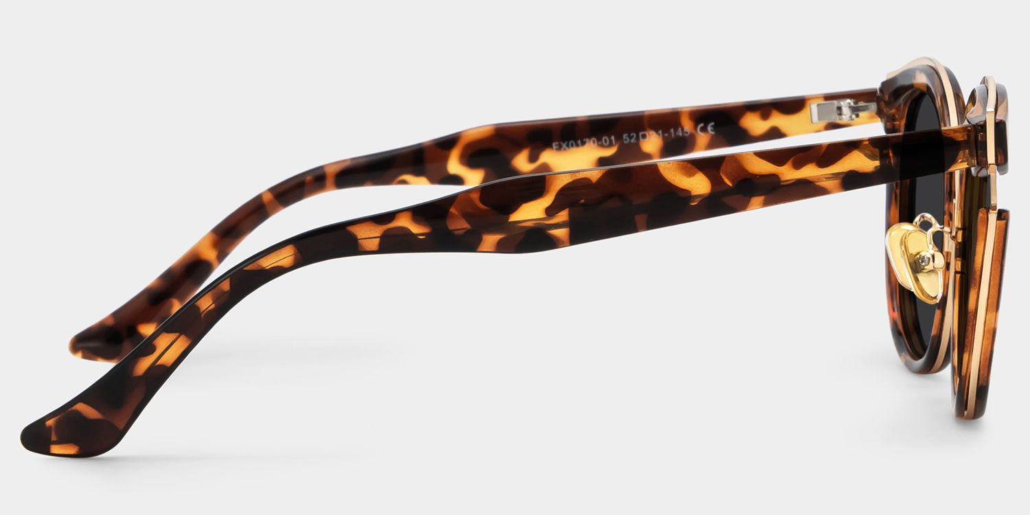 Laraine Cat Eye Tortoise Sunglasses for Women & Men | ZEELOOL CA3