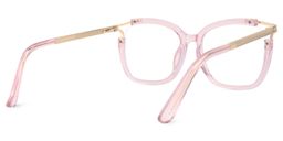 Sidibe Pink Square Glasses3