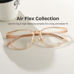 Lily Yellow Rectangle Glasses0