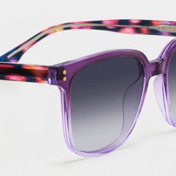 Donnalyn Purple Square Sunglasses4