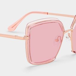 Cordaro Pink Square Sunglasses4