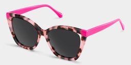 Kira Pink Tortoise Butterfly Sunglasses2