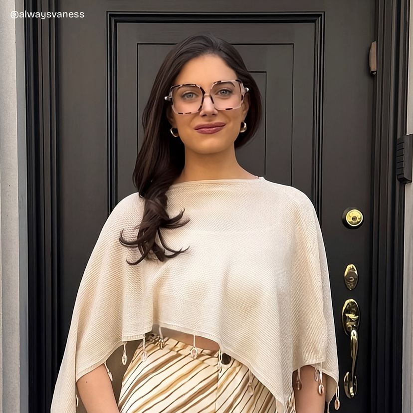 Elena Tortoise Square Glasses