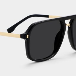 Kilworth Black Aviator Sunglasses4