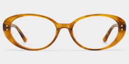 Lennon Tortoise Oval Glasses0