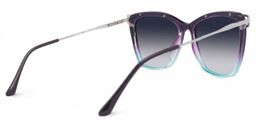 Krystle Purple-Blue Square Sunglasses3
