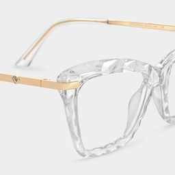 Juliet Clear Rectangle Glasses4