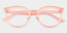 Eleanore Pink Cat eye Glasses1
