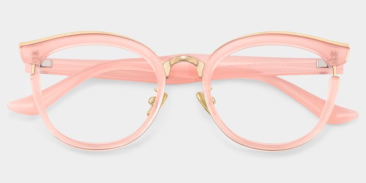 Eleanore Pink Cat eye Glasses