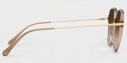 Payton Beige Geometric Sunglasses3