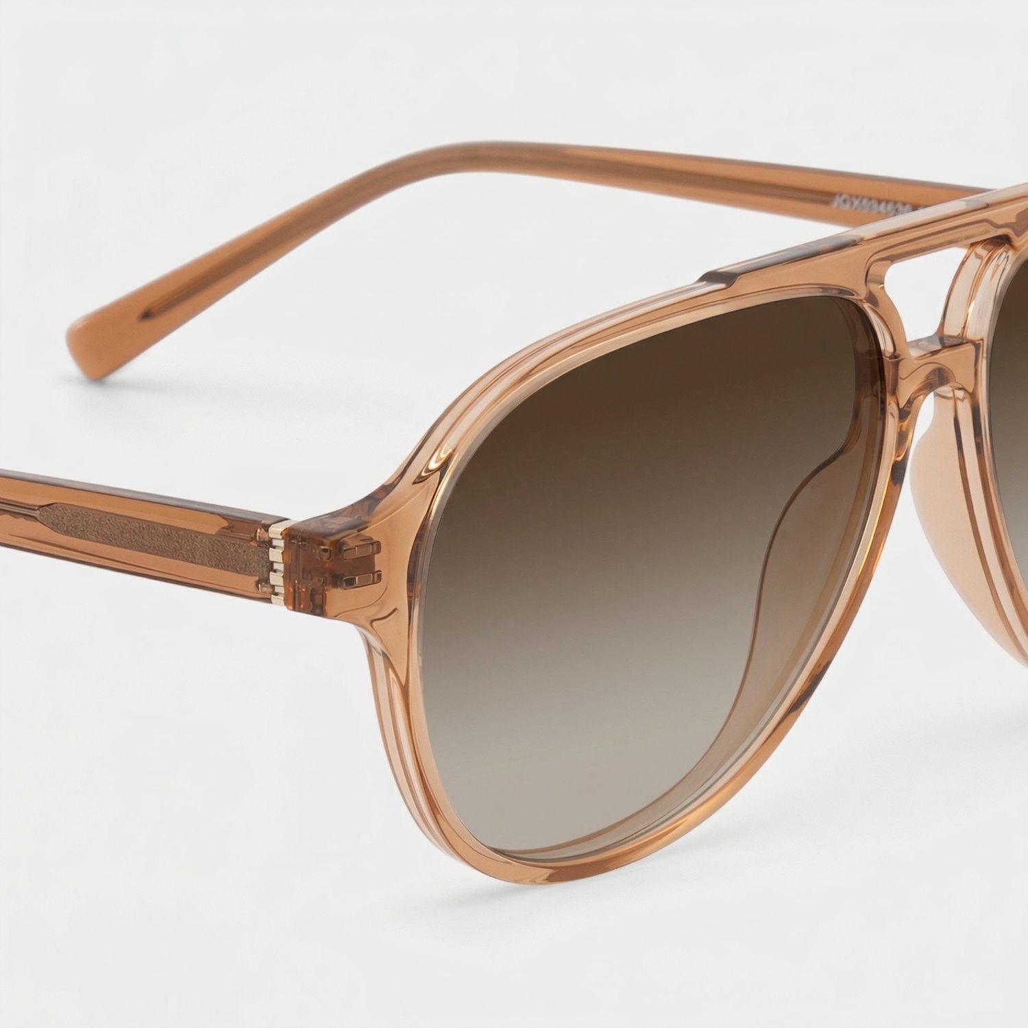 Drew Clear Brown Aviator Sunglasses to Frame Your Face | ZEELOOL CA4