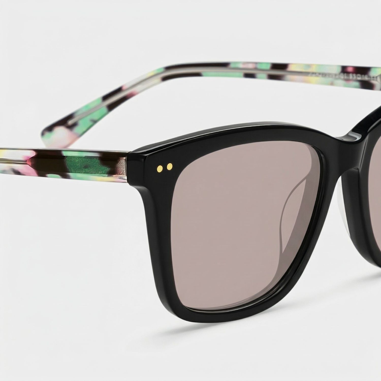 Layla Square Black Full Rim Sunglasses | ZEELOOL CA4