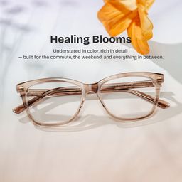 Sawyer Brown Rectangle Glasses0