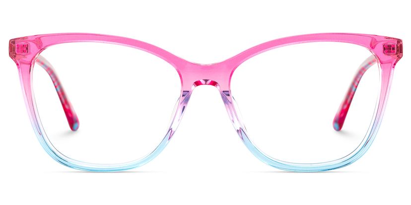 Gage Pink Blue Butterfly Glasses