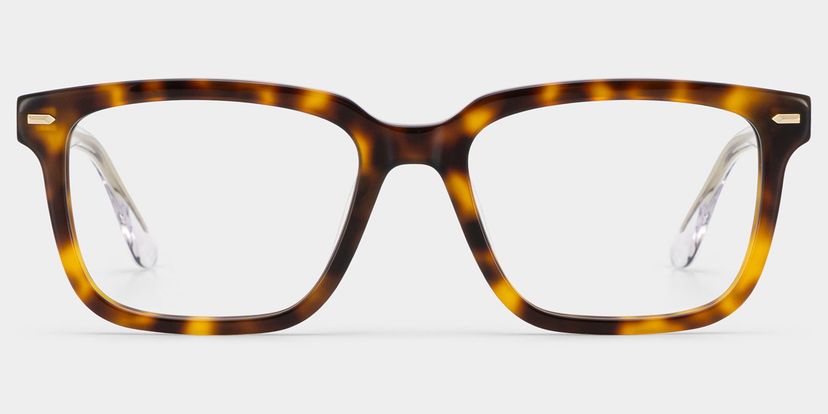 George Tortoise Rectangle Glasses