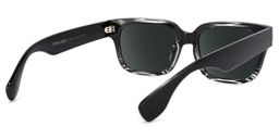 Colin Black Rectangle Sunglasses3