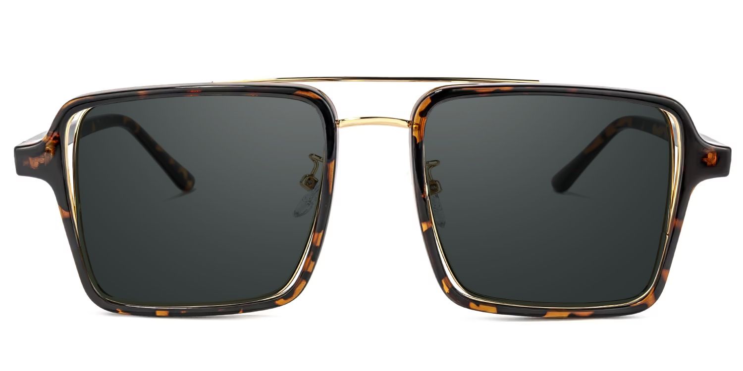 Nellie Mixed Tortoise-Gold Frame Sunglasses | ZEELOOL CA0