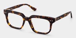 Michael Tortoise Square Glasses3