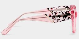 Skylar Clear Pink Butterfly Glasses5