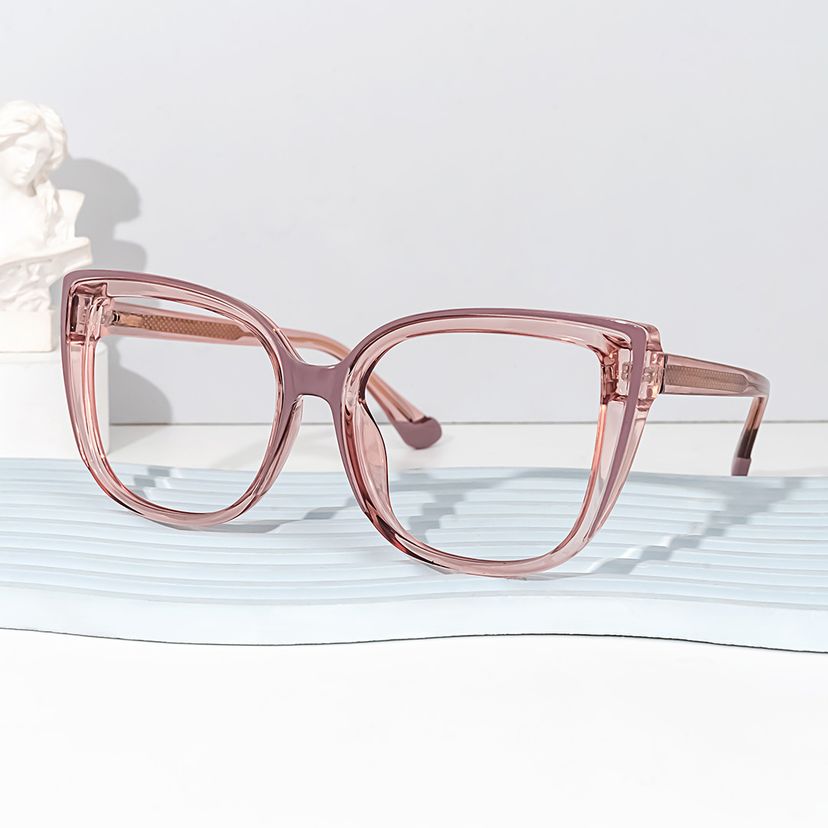 Fenn Pink Cat eye Glasses
