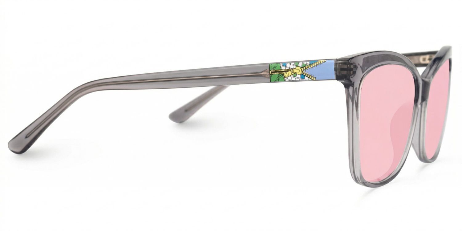 Alfred Butterfly Gray Sunglasses for Women & Men | ZEELOOL CA2