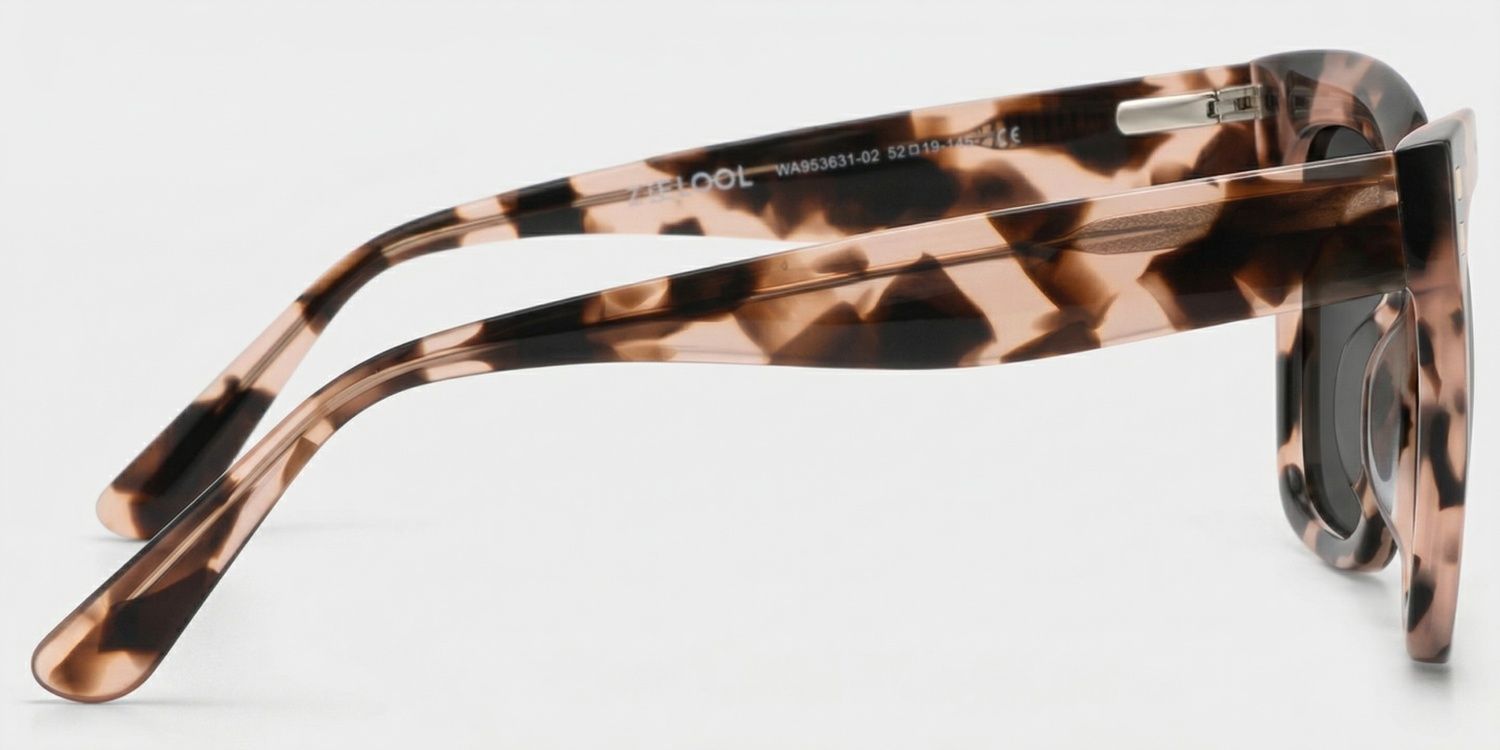 Minguela Acetate Pink-Tortoise Frame Sunglasses | ZEELOOL CA3