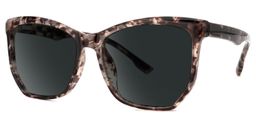 Libby Tortoise Geometric Sunglasses1