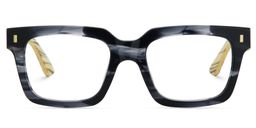 Rangel Gray Rectangle Glasses1