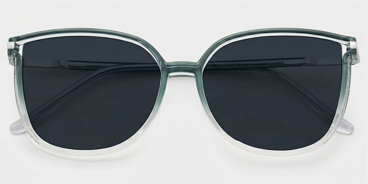Rodz Green Square Sunglasses