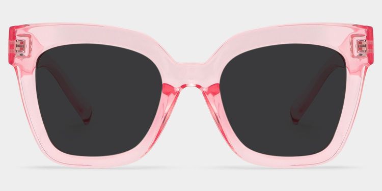 Malcolm Pink Square Sunglasses