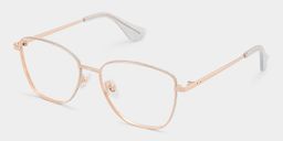 Skyler Rose Gold Butterfly Glasses2