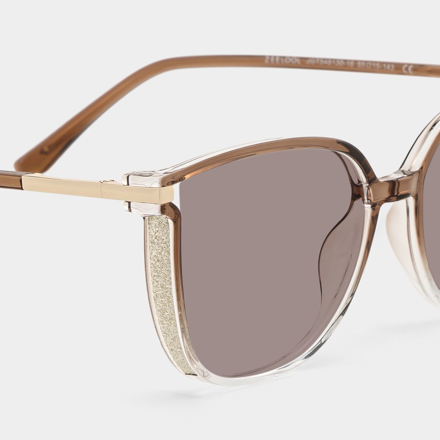 Rodz Brown Square Polarized Sunglasses for Driving | ZEELOOL CA4