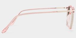 Rodz Flesh-Pink Square Sunglasses3