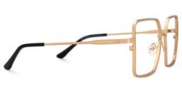 Toure Gold Square Glasses4