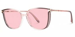 Rodz Pink-Tan Square Sunglasses1